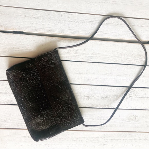 Handbags - Made in Taiwan Crocodile Messenger Shoulder Bag